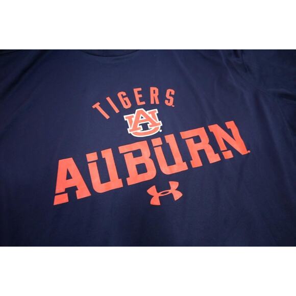 Under Armour HeatGear Loose Auburn Tigers Long Sleeve Gym Shirt Mens Sz XL - Picture 6 of 9